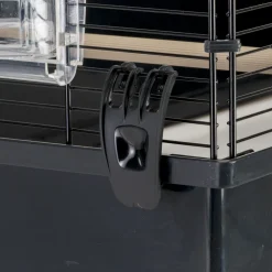 Ferplast volière cage à oiseaux piano 8 grande cage pour oiseaux, canaris, pinsons, perruches ondulées, inséparables, en métal,