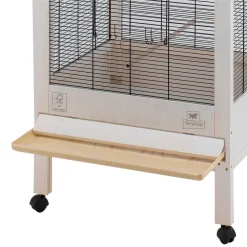 Ferplast volière cage à oiseaux hemmy cage pour oiseaux, canaris, pinsons, perruches ondulées, inséparables, en bois, accessoires