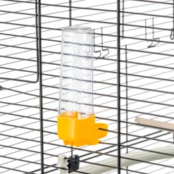 Ferplast volière cage à oiseaux planeta large grande cage pour canaris, pinsons, perruches ondulées, inséparables, métal,