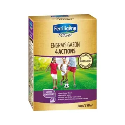 FERTILIGENE - Engrais gazon 4 actions 2.45kg /nc fertiligene - f4sn