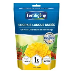 FERTILIGENE - Fertiligene - engrais longue duree osmocote max universel, plantation et rempotage 700g