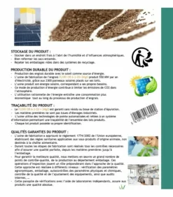 FLORIVERT - Engrais flori or 6-3-20 3mgo 25 kg renforce l'enracinement et le fleurissement, pour l'automne - florivert neg00980