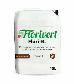 FLORIVERT - Engrais foliaire à pulvériser flori el si 10l améliore la résistance, pour feuilles rigides - florivert neg00985