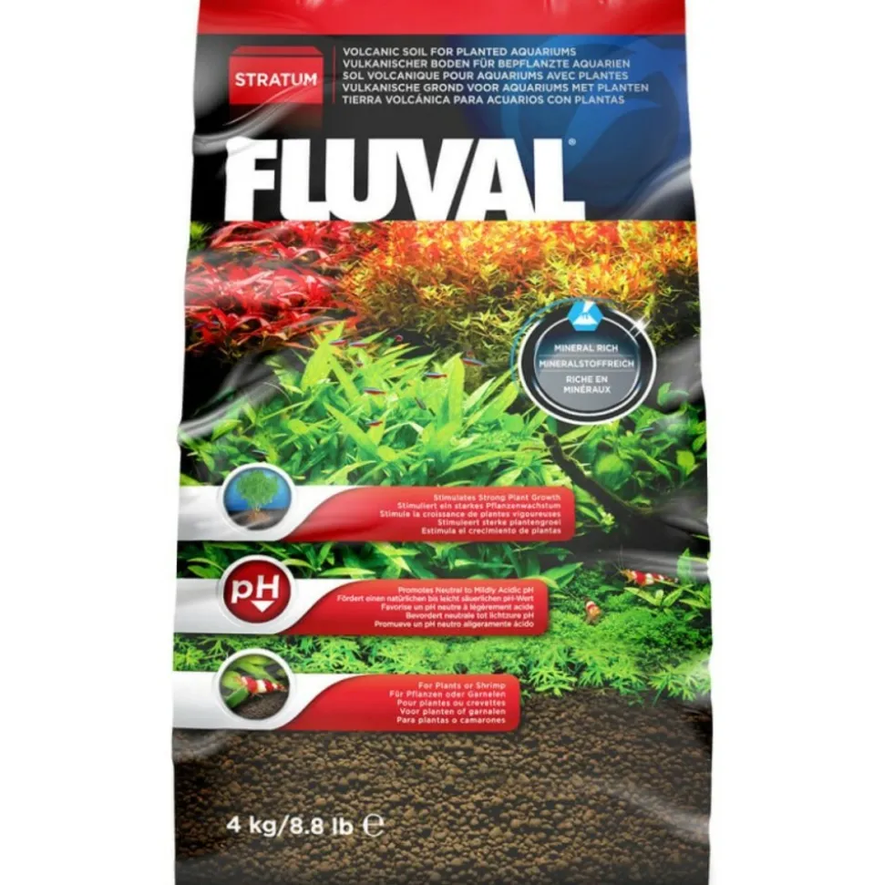 FLUVAL - Substrat pour aquarium plant & shrimp stratum, 4 kg