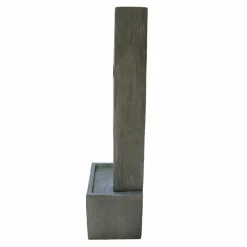 Fontaine de jardin harmony falls avec éclairage led blanc chaud & brosse à nettoyage