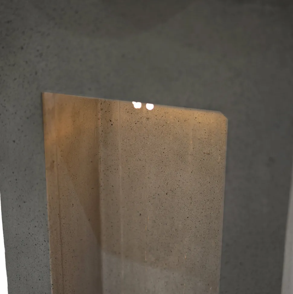 Fontaine de jardin serenity falls avec éclairage led blanc chaud & brosse à nettoyage