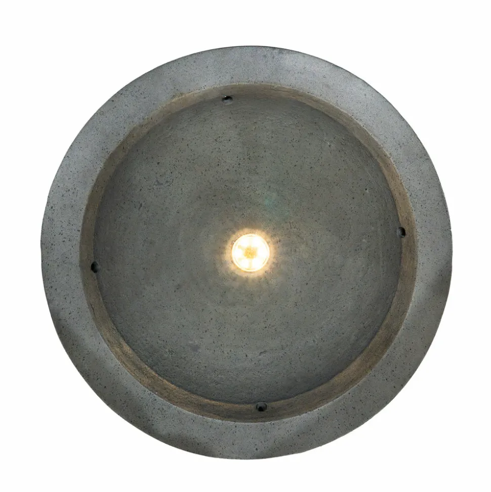 Fontaine de jardin serenity falls avec éclairage led blanc chaud & brosse à nettoyage