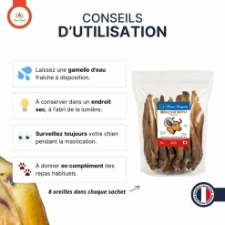 FRANCE CROQUETTES - Oreille de buffle 400g - france croquettes