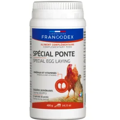 FRANCODEX - Spécial ponte, pot de 400 g pour poule pondeuse
