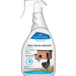 FRANCODEX - Spray nouvel arrivant basse-cour 500 ml