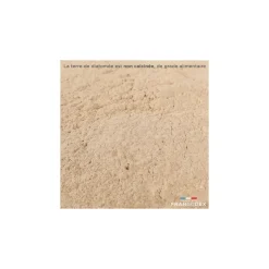 FRANCODEX - Terre de diatomée 450 g, asséchante, absorbante pour poulaillers, clapiers,