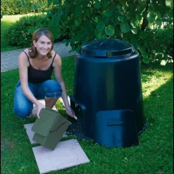 GARANTIA - Eco composteur 280L noir