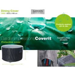 GARDEN IMPRESSIONS - Housse de salon de jardin coverit - ø220xh85 cm