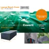 GARDEN IMPRESSIONS - Housse pour canapé lounge coverit - 177x88xh65 cm