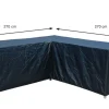 GARDEN IMPRESSIONS - Housse coverit forme de l salon de jardin 270/270x90xh70 - garden impressions