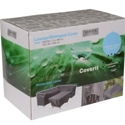 GARDEN IMPRESSIONS - Housse coverit salon de jardin - 255 / 205x73xh80 et 152x82xh65 - garden impressions