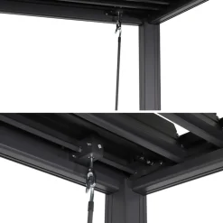 GECKO JARDIN - Pergola bioclimatique 3x3 m isis