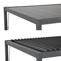 GECKO JARDIN - Pergola bioclimatique 3x3 m isis