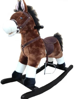 GERARDO鈥橲 TOYS - Cheval à bascule marron