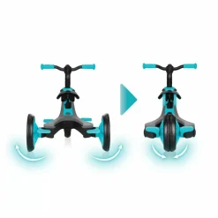 GLOBBER - Trike explorer 4en1 teal