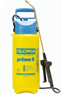 GLORIA - Pulvérisateur à pression prima 5 lance en laiton - 5l
