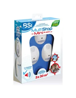 GÉNÉRIQUE - Appareil répulsif anti-nuisible multistop mini lot de 3