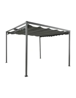 GÉNÉRIQUE - Pergola pour l'extérieur 300x300x220cm gris anthracite 891705