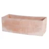 GOICOECHEA - Jardinière contemporaine en terre cuite - 40x17x16cm
