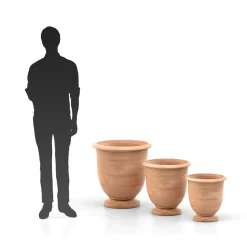 GOICOECHEA - Pot EDERRA : coupe sur pied D.39 x H.39 cm