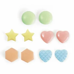 GRAINE CRÉATIVE - 5 mini moules pour bijoux formes