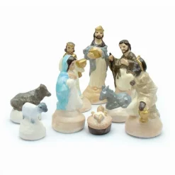 GRAINE CRÉATIVE - 18 moules en latex santons - crèche de noël