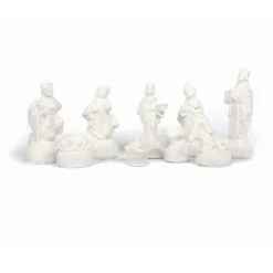 GRAINE CRÉATIVE - 9 moules en latex santons - crèche de noël + plâtre 1 kg