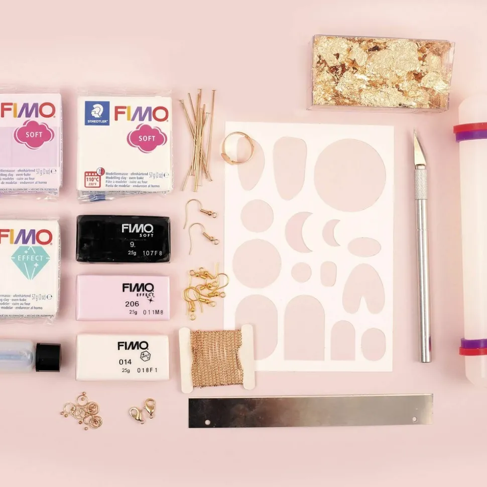 GRAINE CRÉATIVE - Coffret diy bijoux marbrés