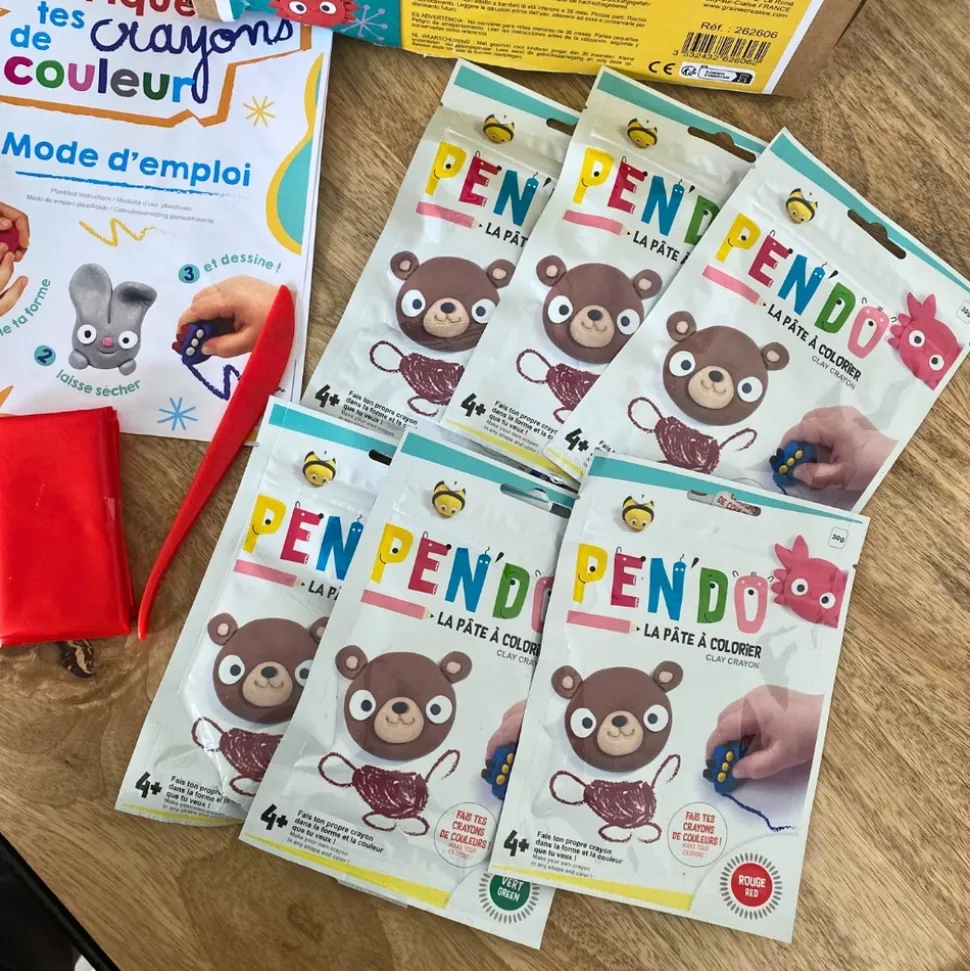 GRAINE CRÉATIVE - Coffret diy je fabrique mes crayons de couleurs