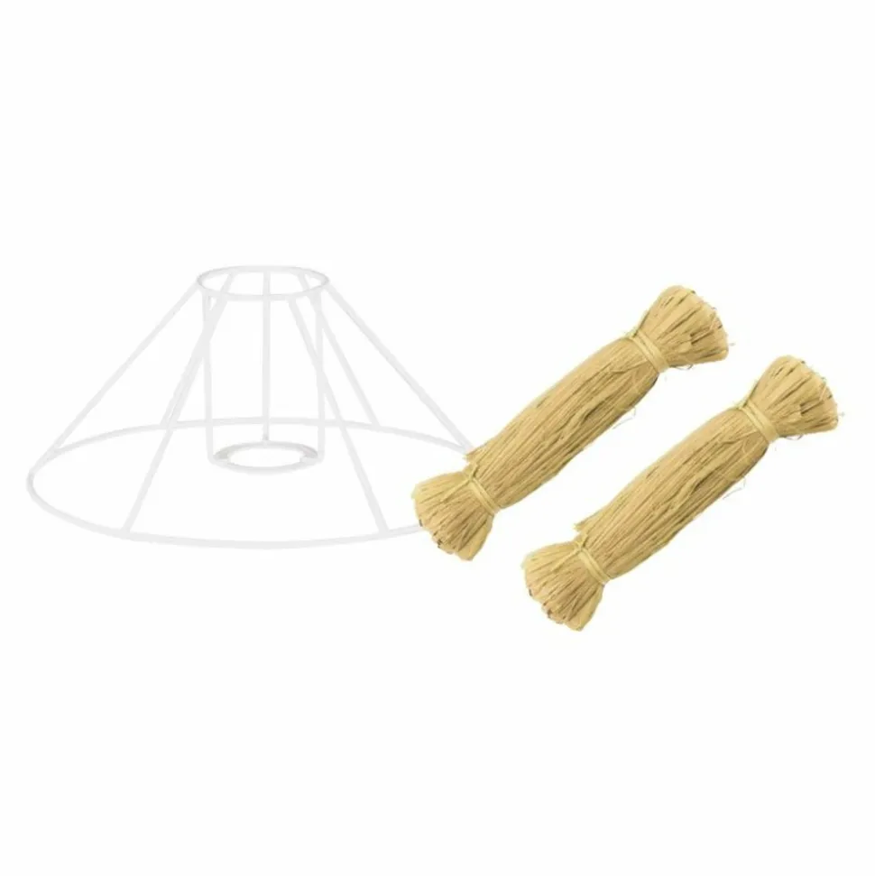 GRAINE CRÉATIVE - Customiser son abat-jour en raphia - coffret diy