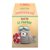 GRAINE CRÉATIVE - Kit crochet Minigurumi - Natto le phoque - 13 cm
