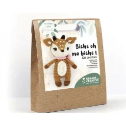 GRAINE CRÉATIVE - Ma peluche en crochet amigurumi - ma petite biche