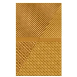 GRAINE CRÉATIVE - Plaque de texture pour pâte polymère - gaufre