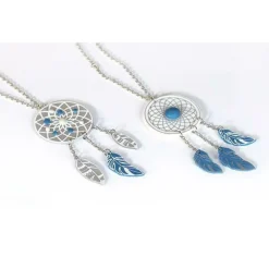 GRAINE CRÉATIVE - Pochoir pâte polymère attrape-rêves 11,4 x 15,3 cm