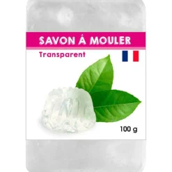 GRAINE CRÉATIVE - Savon à mouler 100 g - translucide