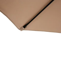 GUTENT - Parasol à manivelle,parasol extérieur double face rectangle grand,kaki