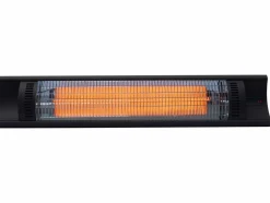 HABITAT ET JARDIN - Chauffage électrique radiant en fibre de carbone "bola" - 2000w - noir