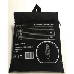HABITAT ET JARDIN - Housse de protection pour parasol - 20 x 250 cm - noir