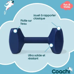 Haltère d'éducation dumbbell coachi taille : 10cm - 80gr