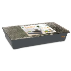 HAMI FORM - Kit cage "Essentiel 100", gris, rongeur : L.95xl.57xH.46 cm