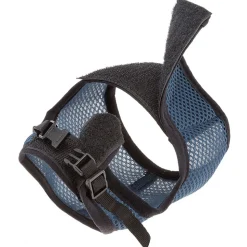 Harnais pour lapins jogging l, en filet perforé, équipé d'une laisse élastiquée