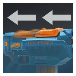 HASBRO - Nerf elite 2.0 echo cs-10, nerf gun (blaugrau/orange)