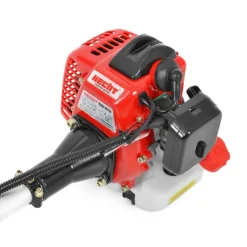 HECHT - H 128 bts debroussailleuse essence systeme de coupe a 2 fils et couteau a 3 dents