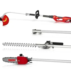 HECHT - H 690 3en1 outil multifonctionnel electrique debroussailleuse tronconneuse