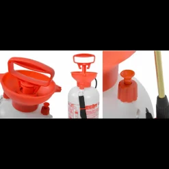 HECHT - H 405 pulverisateur a pression spray engrais 5l avec jet 49cm tuyau de 1,3m 3bars